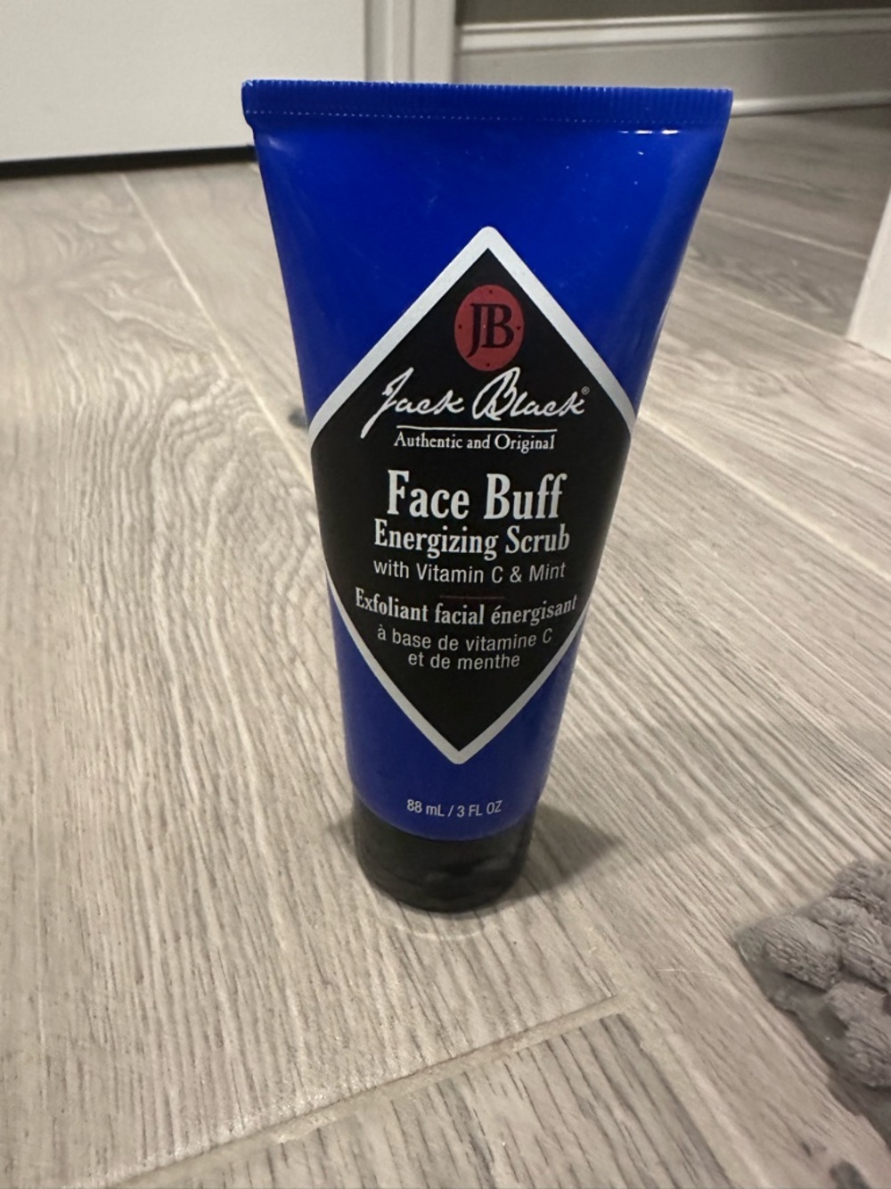 Brand new Jack Black (JB) Face Buff Energizing Scrub with Vitamin C and mint.